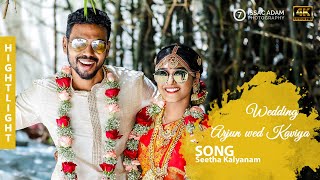 Seetha Kalyanam | Ranarangam | Arjun wed Kaviya | Wedding song | Issac Adam Photography