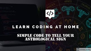 Simple Python Code for telling your Astrological Sign!!😯 A must watch for all beginner coders....⚫⚫