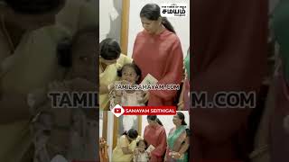 'தப்பு' காலில் விழ கூடாது! - கனிமொழி MPஅட்வைஸ்!! | #Shorts | Kanimozhi | DMK