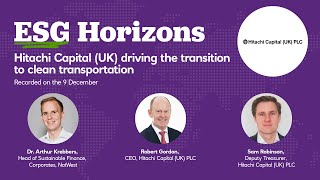 ESG Horizons: Hitachi Capital (UK) driving the transition to clean transportation