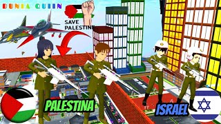 Hah Yuta Mio Jadi Tentara? Bantu Palestina Melawan Israel Pakai Jet | SAKURA school simulator