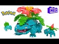 Building MEGA Pokemon Bulbasaur Evolutions - LEGO Pokémon Speed Build