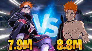 THIS IS HOW THIS PLAYER FACED HIS ENEMY WHO HAD ALMOST 1 MILLION POWER DIFFERENCE! ON NARUTO ONLINE