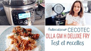 AUTOCUISEUR CECOTEC OLLA GM H DELUXE FRY | TEST ET RECETTES