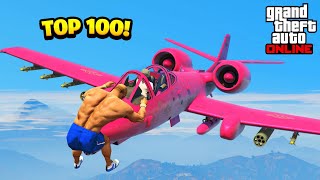 TOP 100 FUNNIEST GTA 5 FAILS! (Best GTA 5 Funny Moments)