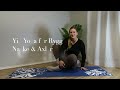 40 min yin yoga för rygg nacke och axlar minska spänningar och stress