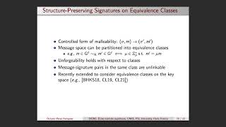 Improved Constructions of Anonymous Credentials From Structure-Preserving Signatures on Equival...