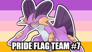 PRIDE FLAG POKEMON THEME TEAM #7