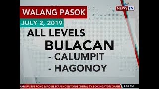 SONA: Ilang lugar, nagsuspende ng klase dahil sa masamang panahon