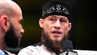 Rinat Fakhretdinov Octagon Interview | UFC Vegas 76