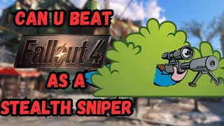 Can You Beat Fallout 4 As A Stealth Sniper