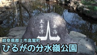 【岐阜県郡上市】高鷲町 ひるがの分水嶺公園