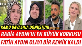 ESRA EROL RABİA AYDIN HAPİSE! EN BÜYÜK KORKUSU! KAMU DAVASINA DÖNÜŞTÜ