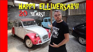 Elliversary! 20 years of owning my Citroen 2CV