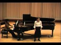 DAWN UPSHAW masterclass at the Bard College Conservatory of Music