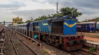 19261 Kochuveli - Porbandar Express Skipped Bilimora Junction With  VTA Wdm 3D !