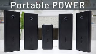 POWERADD EnergyCell 20,000 mAh Portable Power Bank 18W USB C