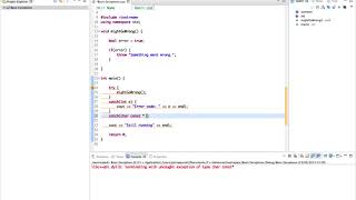 Learn Advanced C++ Programming exceptions basics