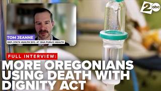 REPORT: More Oregonians choosing end-of-life option under Death with Dignity Act, state responds