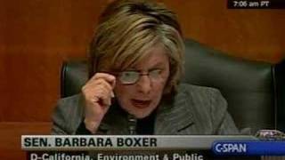 Boxer to EPA Admin.: \