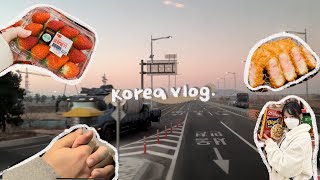 [ENG SUB] 🍙Vlog in Korea | LDR Couple Reunion Went Wrong(?)+Travel to Korea w/ KETA+Quarantine Hotel