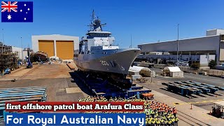 Finally Australian receives first Arafura Class OPV