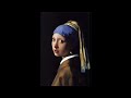 再アップ フェルメールの「真珠の耳飾りの少女」を描いてみた vermeer フェルメール