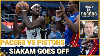 How Pascal Siakam dominated for the Indiana Pacers to take down the Detroit Pistons