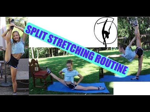 Split Stretching Routine Youtube