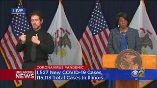 Illinois Announces 1,527 New COVID-19 Cases, 104 Additional Deaths