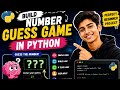 Python Number Guessing Game 🚀 | Mini Project for Beginners