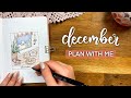 Plan With Me | 2023 December Bullet Journal Setup 🎄