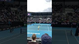 Holger Rune's insane forehand at Australian Open 2023 R2 (4K 60FPS)