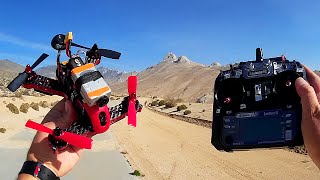 Eachine Blade 185 RTF GPS OSD FPV Racer Drone Flight Test Review