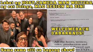 Lahat ng host, camera man, writers ng eat bulaga, NAG RESIGN NA DIN!