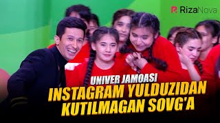 QVZ 2021 | Univer jamoasi | Instagram yulduzidan kutilmagan sovg'a