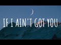 IF I AIN'T GOT YOU BY ALICIA KEYS LYRICS (JUSTIN VASQUEZ COVER) | LYRICKO