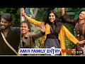 amir family mass entry to big boss house || amir  செம  happy ||amir family  vera level dance ||