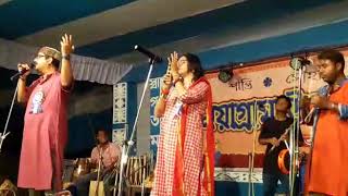 Nayagram Utsab 2018 performance of MAHUL FOLK BAND