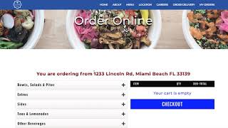 Re-Ordering Modifier Groups and Modifiers - Smart Online Order