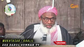 Mukhtasar Khalil - Babin Walimah! Sheikh Dr. Ahmad Gumi