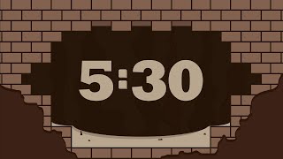 5 Minute 30 Second Timer (Basic Brown)