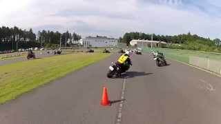 関東事務茶屋杯 2013年度 第2戦 コーススラローム - Z750【GoPro】