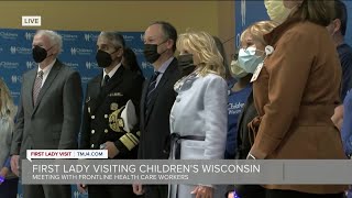 First Lady visits Children's Wisconsin