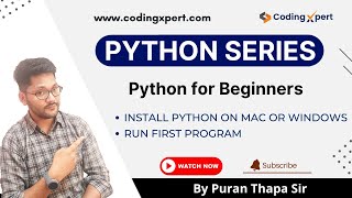 How to Install Python On Mac | How to Install Python On Windows | First Python Program