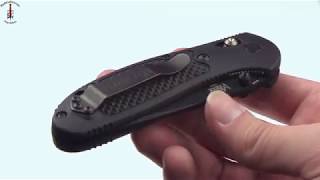 Benchmade 551SBK Hand Display with Deploy and 154CM steel by Benchmade Knives