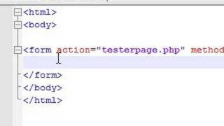 PHP Tutorial - 18 - Beginning Forms