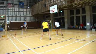 20120715孚瑪FUMA Badminton WD淑惠+玫如VS小球+嘉君