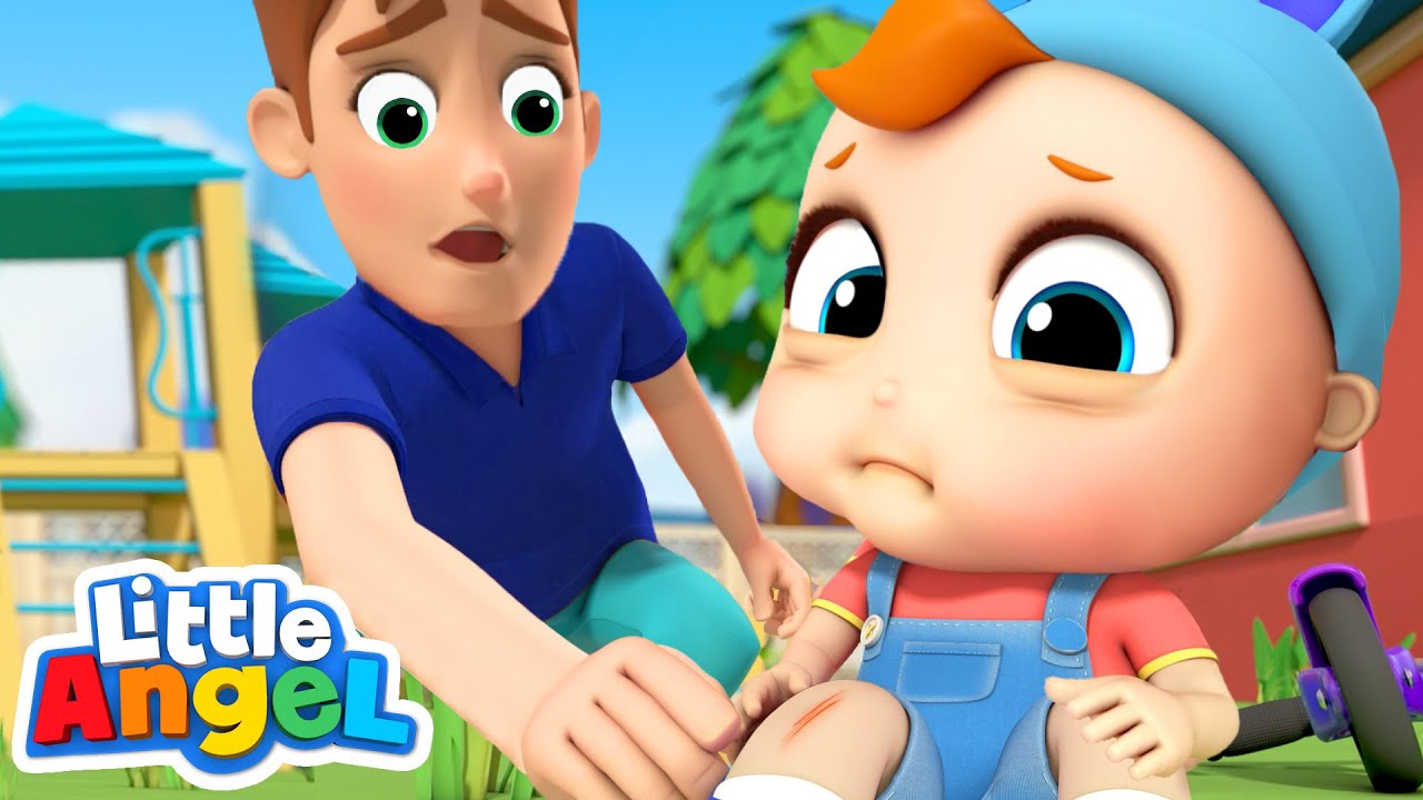 Baby John Gets A Boo Boo | Boo Boo Song | Nursery Rhyme For Kids Little ...