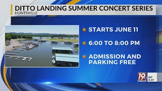 Ditto Landing Summer Sunset Concert Series | May 31, 2024 | News 19 at 4:30 p.m.